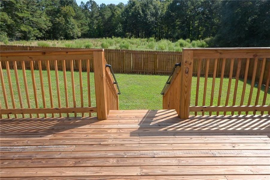 Exterior details and patio area of a home in , Loganville (Image 4).