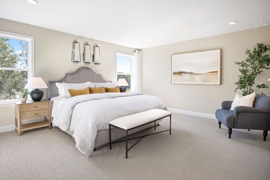 Representative furnished interior of a home built from the 2338 by KB Home in Cottages at Clovis Point, Kings Mountain (Image 7).