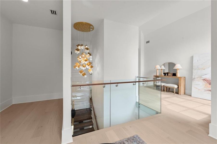 Furnished interior view inside a new home in , Alpharetta (Image 18).