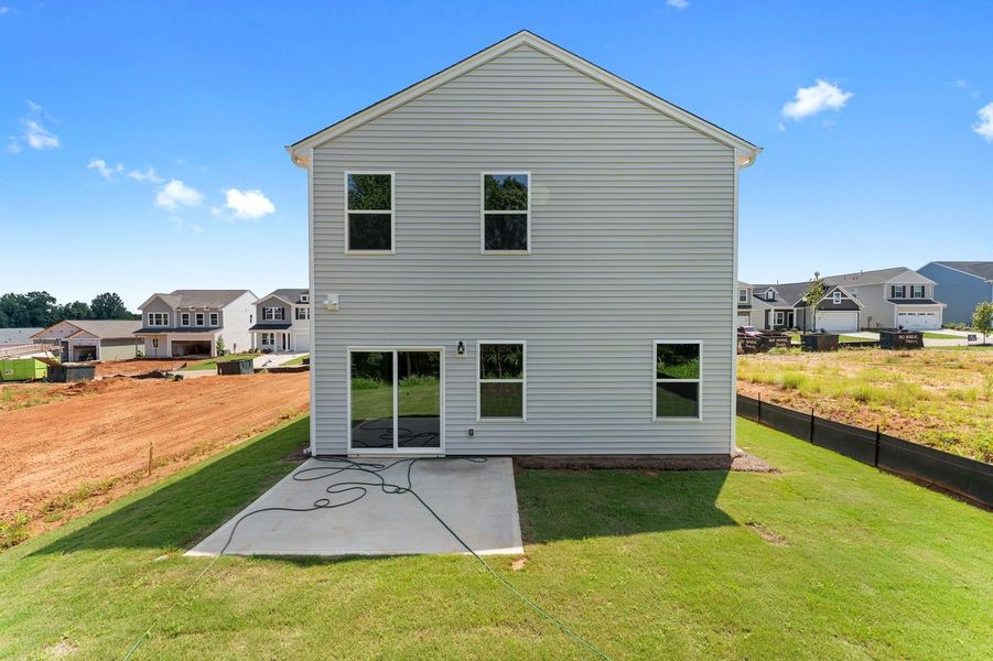 Front exterior of a new home in Richmond Hill, Inman, SC, highlighting curb appeal (Image 2).
