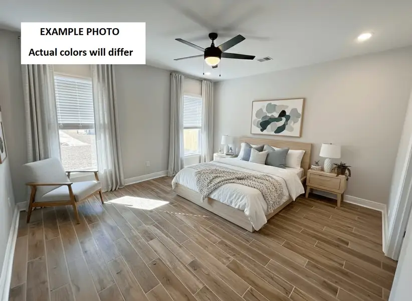 Furnished interior view inside a new home in Natureview, Freeport (Image 4).