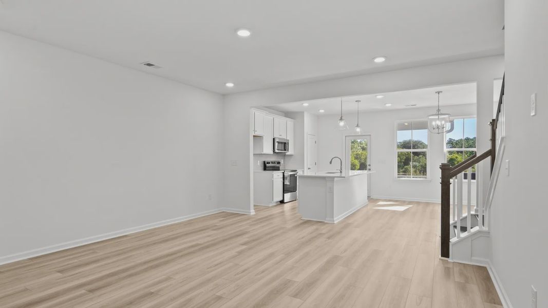 Furnished interior view inside a new home in Townes at Carolina Forest, Myrtle Beach (Image 7).