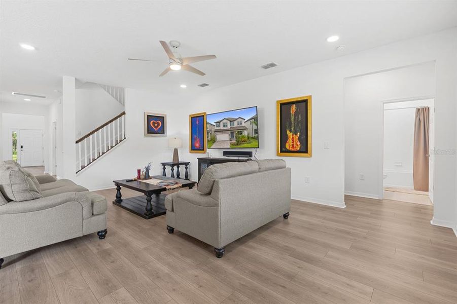 Furnished interior view inside a new home in , Tampa (Image 18).