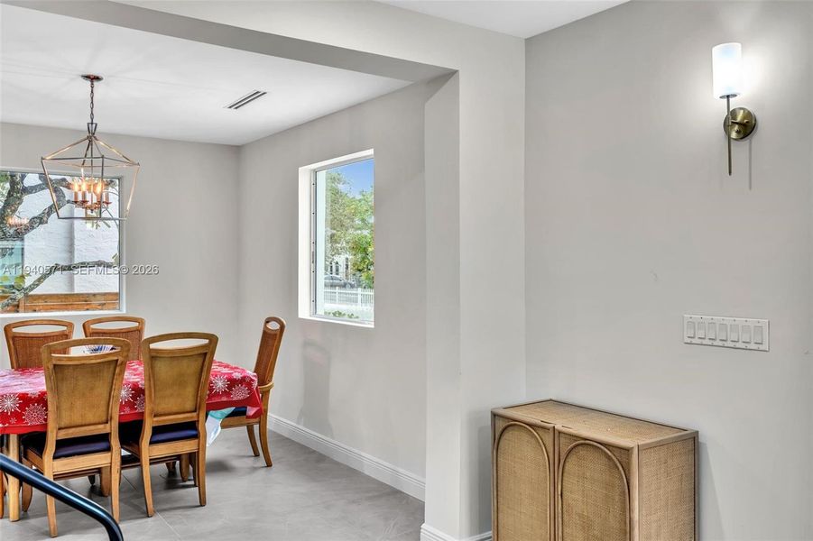 Furnished interior view inside a new home in , Miami (Image 17).