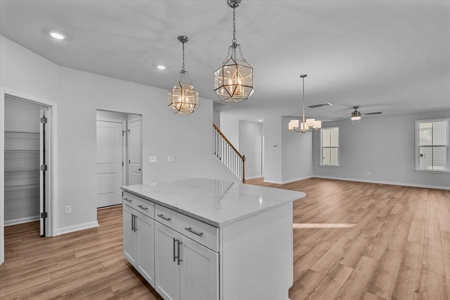 Furnished interior view inside a new home in Rogers Spring, Graham (Image 12).