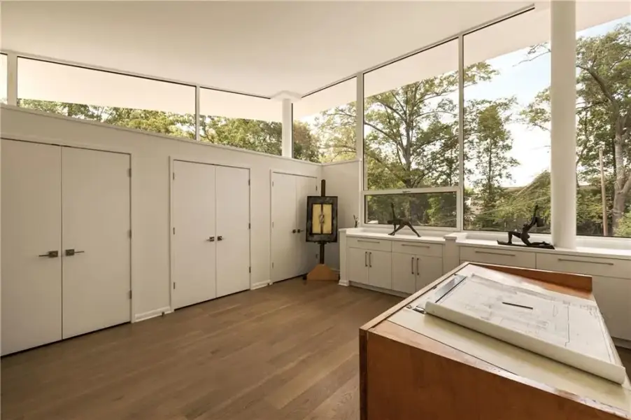 Furnished interior view inside a new home in , Atlanta (Image 6).