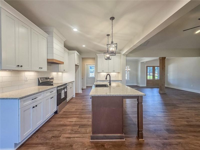 Furnished interior view inside a new home in , Rockmart (Image 10).