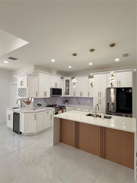 Furnished interior view inside a new home in , Tampa (Image 5).