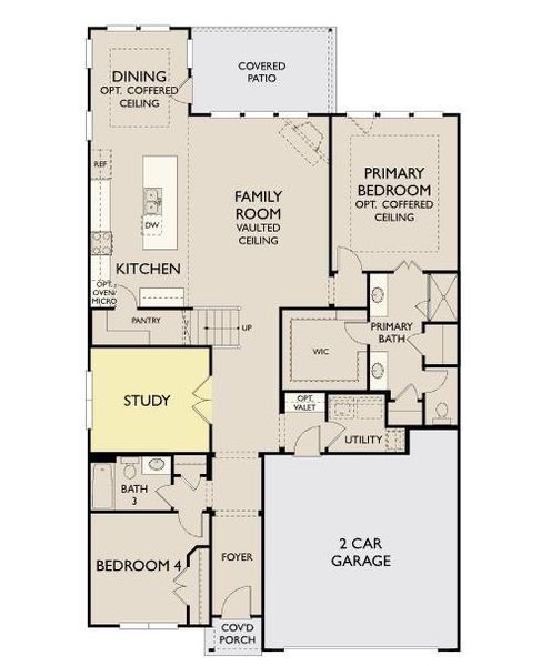 2D floor plan layout of this home in Westland Ranch, League City, TX (Image 5). 2D floor plan layout of this home in Westland Ranch, League City, TX (Image 5).