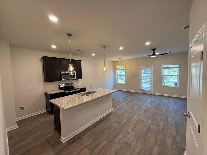 Furnished interior view inside a new home in Azalea Hills, Temple (Image 3).