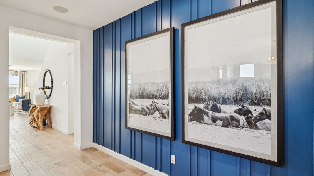 Representative furnished interior of a home built from the Yellowstone by D.R. Horton in Westpark, Buckeye (Image 6).