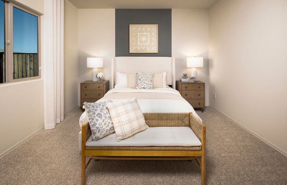 Representative furnished interior of a home built from the Poppy by Pulte Homes in Festival Foothills, Buckeye (Image 9).