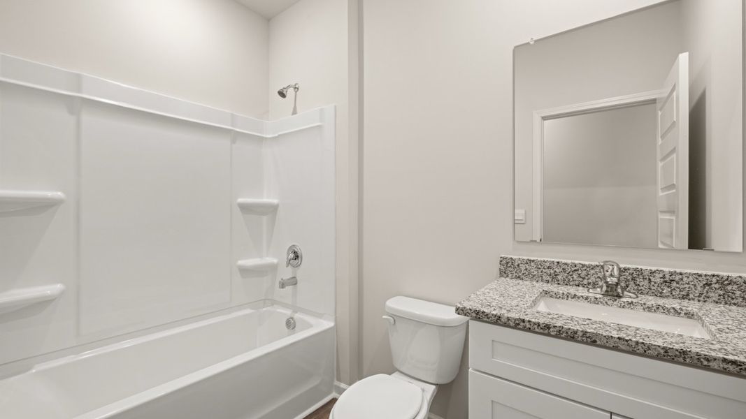 Furnished interior view inside a new home in Bellemeade Landing, Augusta (Image 10).