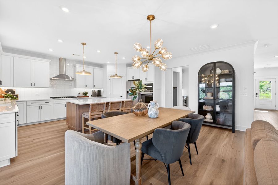 Representative furnished interior of a home built from the Riverton by Pulte Homes in Riversprings, Dacula (Image 19).