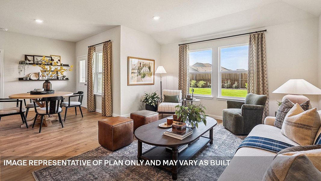Furnished interior view inside a new home in Thunder Rock, Marble Falls (Image 14).