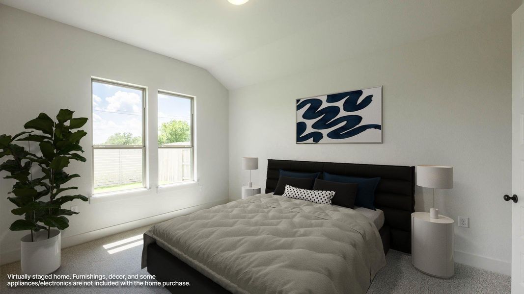 Furnished interior view inside a new home in Easton Park, Austin (Image 7).