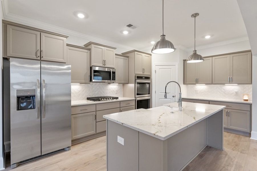 Furnished interior view inside a new home in Taylor Oaks, Greenville (Image 10).