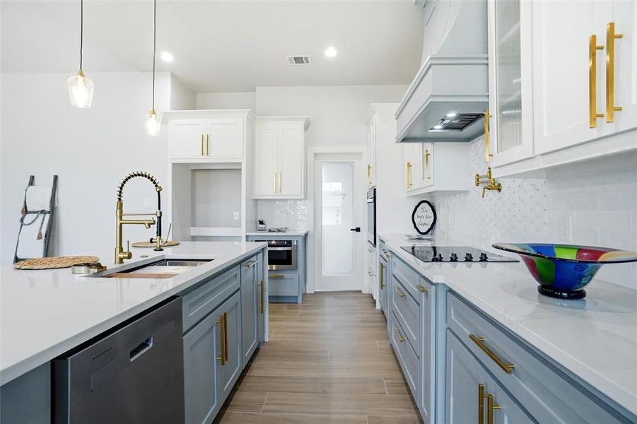 Furnished interior view inside a new home in , Springtown (Image 7).