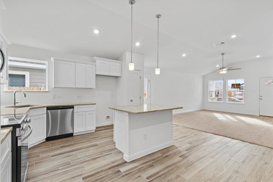 Furnished interior view inside a new home in Butler Farms, Liberty Hill (Image 6). Furnished interior view inside a new home in Butler Farms, Liberty Hill (Image 6).