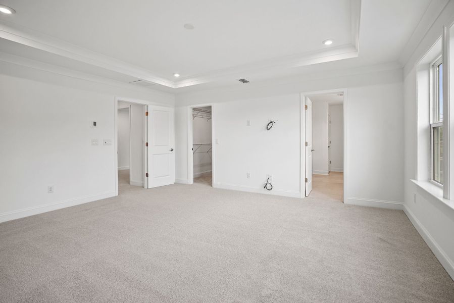 Representative unfurnished interior of a home built from the Herdwick by Pulte Homes in Parkside Crossing, Charlotte (Image 42). Representative unfurnished interior of a home built from the Herdwick by Pulte Homes in Parkside Crossing, Charlotte (Image 42).