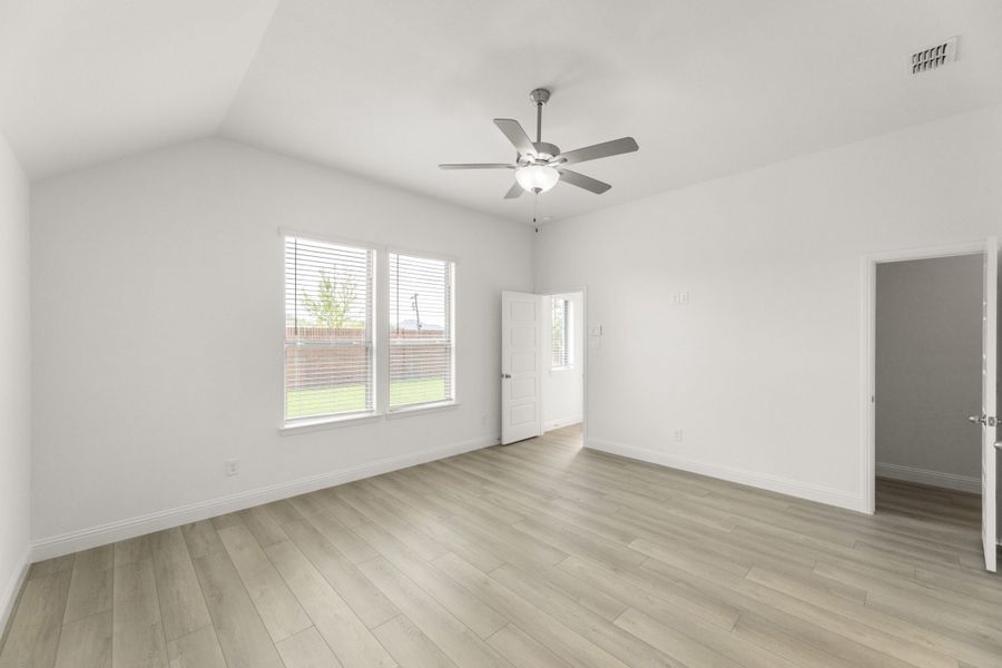 Spacious, unfurnished interior of a new home in River Ranch, Van Alstyne (Image 24). Spacious, unfurnished interior of a new home in River Ranch, Van Alstyne (Image 24).