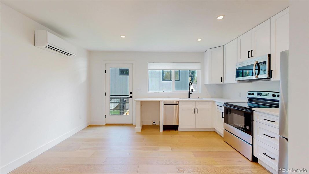 Furnished interior view inside a new home in , Denver (Image 39).