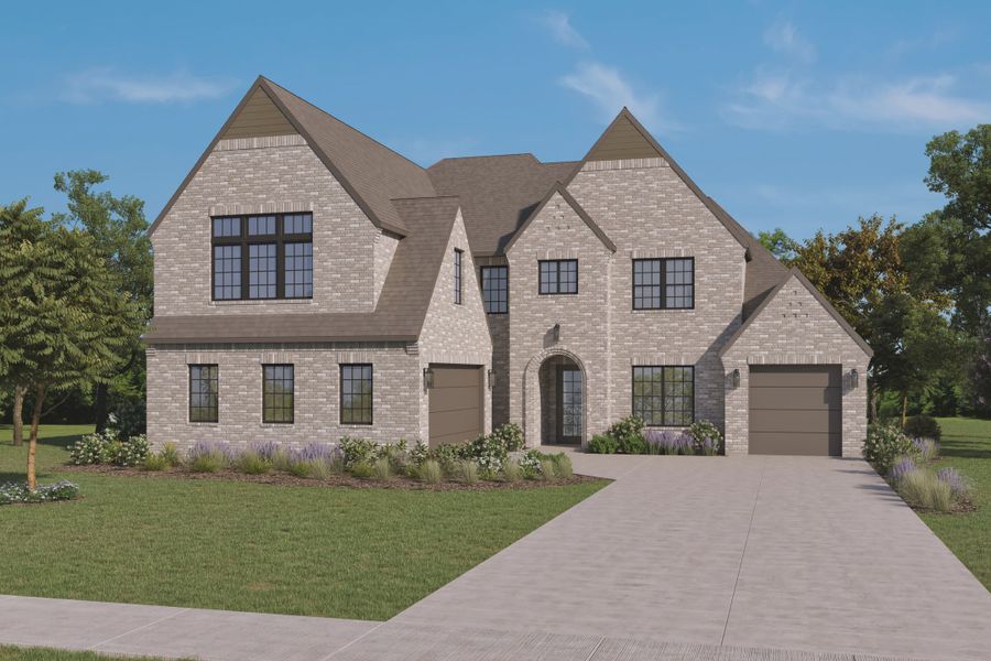 Representative exterior photo of a completed home built from the The Grayson by Homebound in Park Place, Prosper, TX (Image 3). Representative exterior photo of a completed home built from the The Grayson by Homebound in Park Place, Prosper, TX (Image 3).