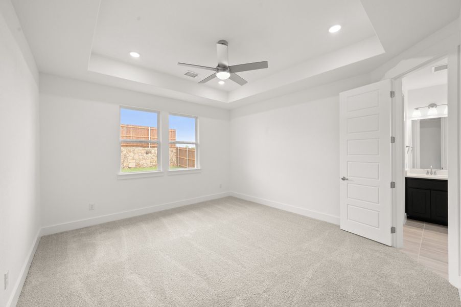 Representative unfurnished interior of a home built from the Patriot by Rockwell Homes in Wildflower Ranch, Fort Worth (Image 28).