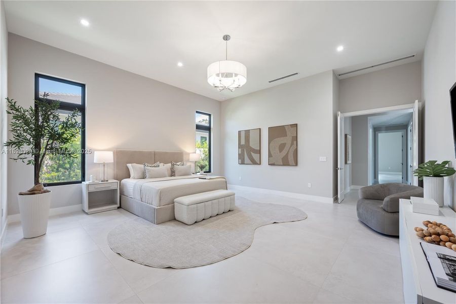 Furnished interior view inside a new home in , Miami (Image 16). Furnished interior view inside a new home in , Miami (Image 16).