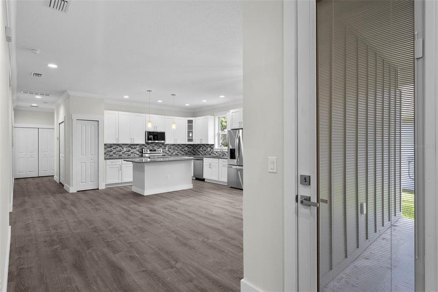 Furnished interior view inside a new home in , Tampa (Image 7). Furnished interior view inside a new home in , Tampa (Image 7).