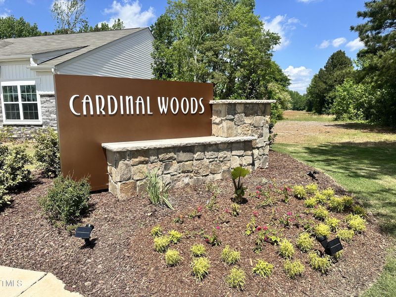 Cardinal Woods Monument Cardinal Woods Monument