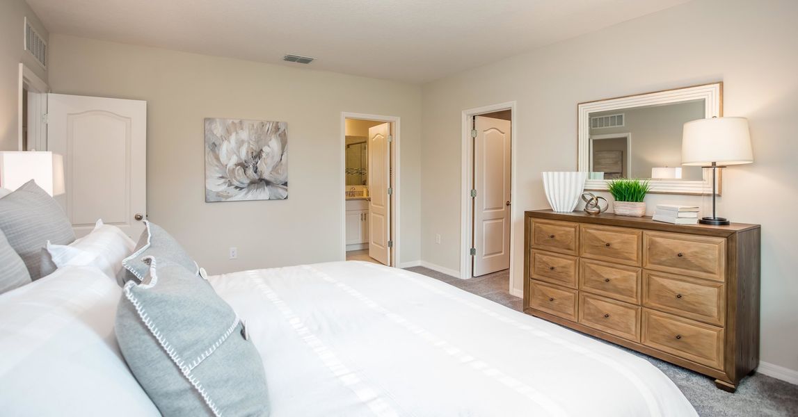 Representative furnished interior of a home built from the Willow by Maronda Homes in Coastal Communities, Edgewater (Image 9).