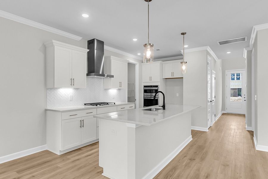 Furnished interior view inside a new home in Pineland Preserve, Summerville (Image 9).