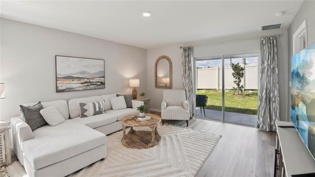 Furnished interior view inside a new home in Waterford, Brooksville (Image 8).