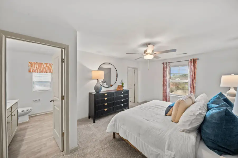 Furnished interior view inside a new home in Champions Village at Cherry Hill, Pendleton (Image 7).