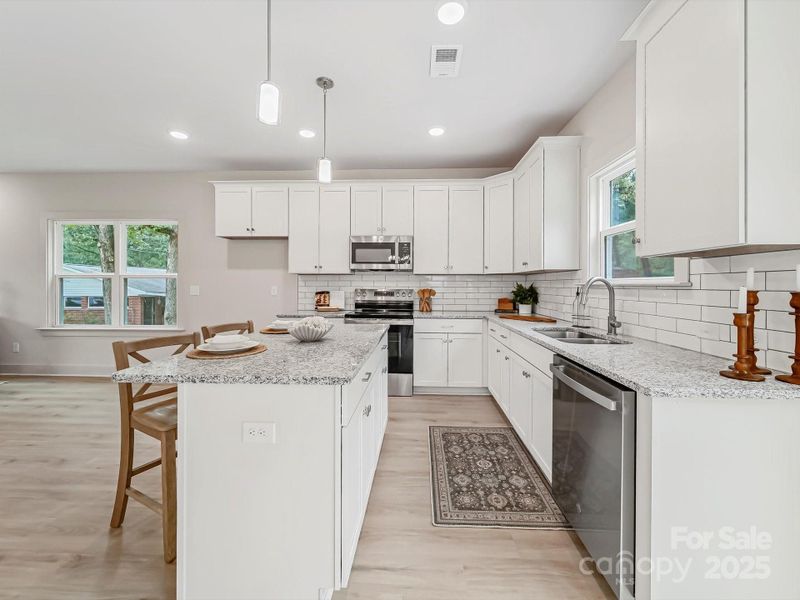 Furnished interior view inside a new home in , Marshville (Image 7). Furnished interior view inside a new home in , Marshville (Image 7).