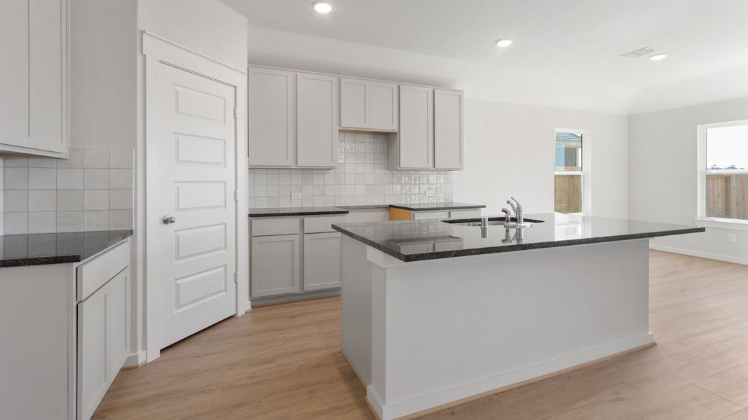 Representative furnished interior of a home built from the Blanton by Brightland Homes in Cielo, Conroe (Image 6).