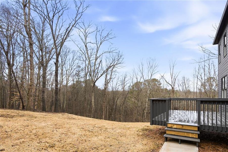 Exterior details and patio area of a home in , Canton (Image 33).