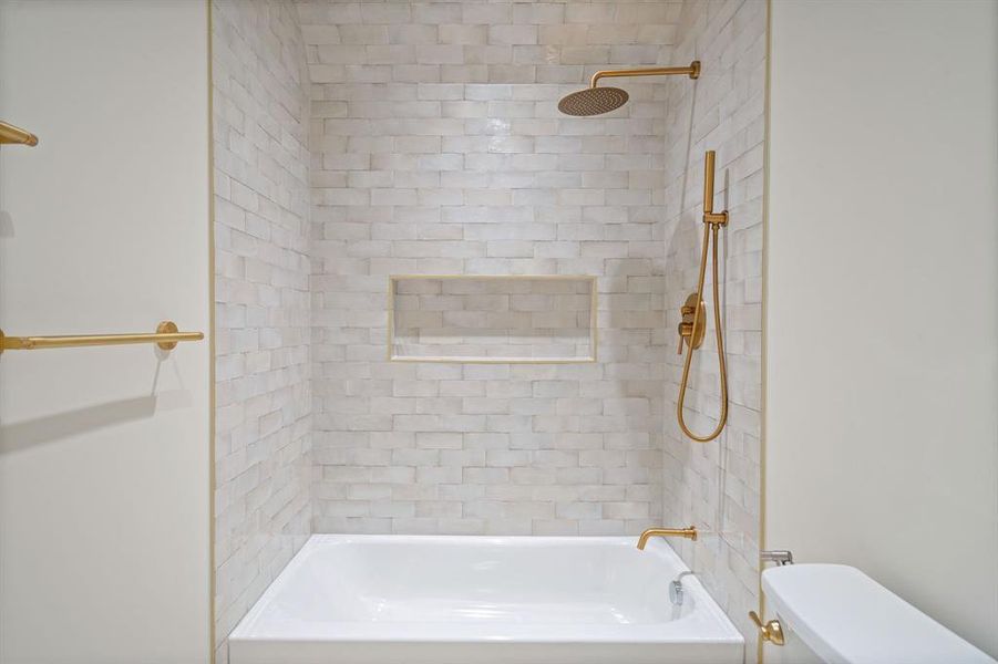 All the bathrooms have been completely updated with only the best fixtures and finishing touches.