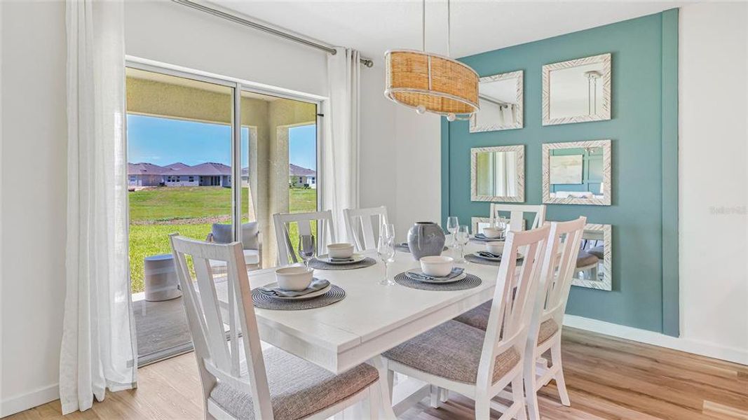 Furnished interior view inside a new home in Marion County Spot Lots, Ocala (Image 8).
