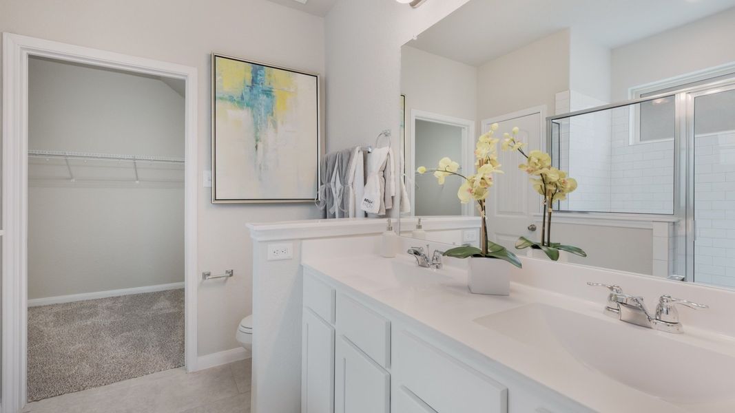 Ellington Model Home Primary Bath