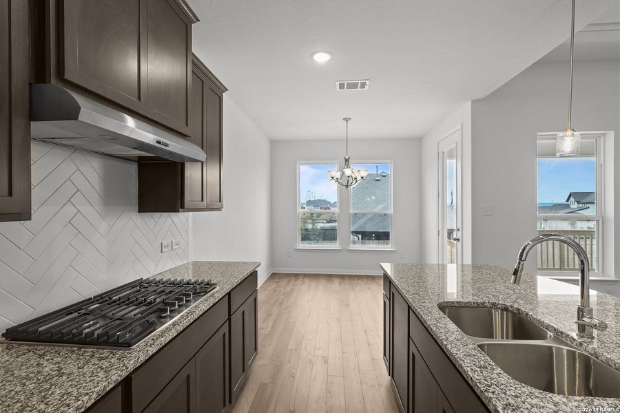 Furnished interior view inside a new home in Homestead, Schertz (Image 11).