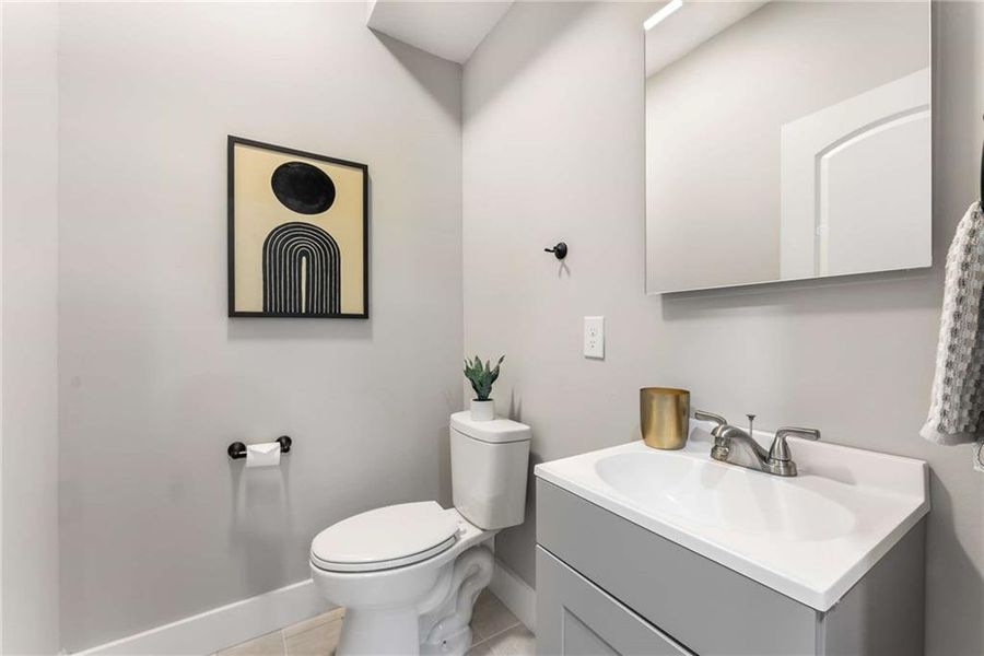 Furnished interior view inside a new home in , Atlanta (Image 14).