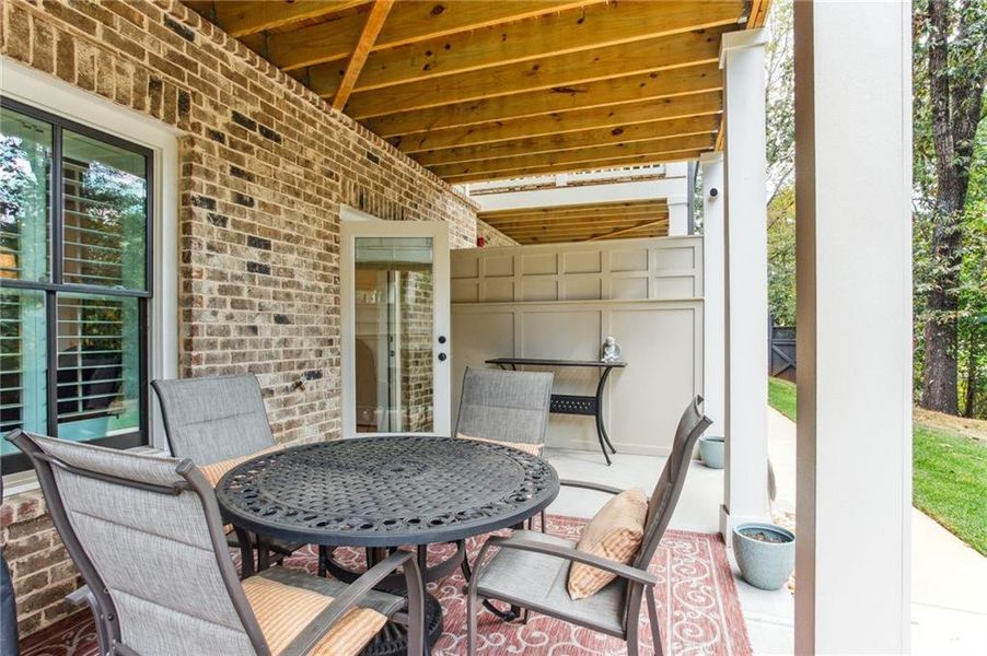 Furnished interior view inside a new home in , Marietta (Image 26).