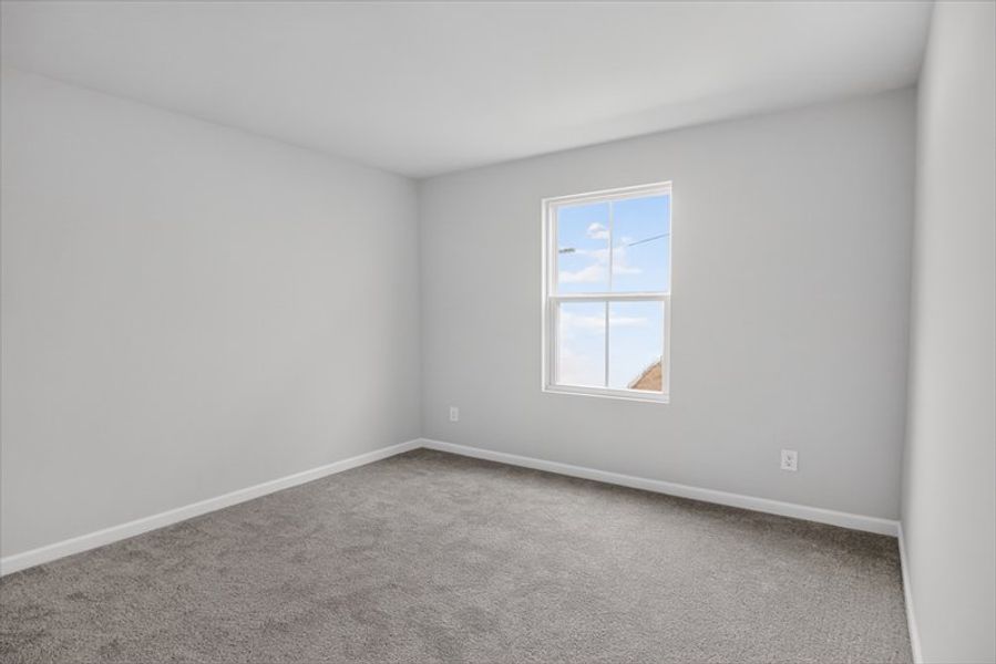 Spacious, unfurnished interior of a new home in Wren Woods 2-Story, Gray Court (Image 12).