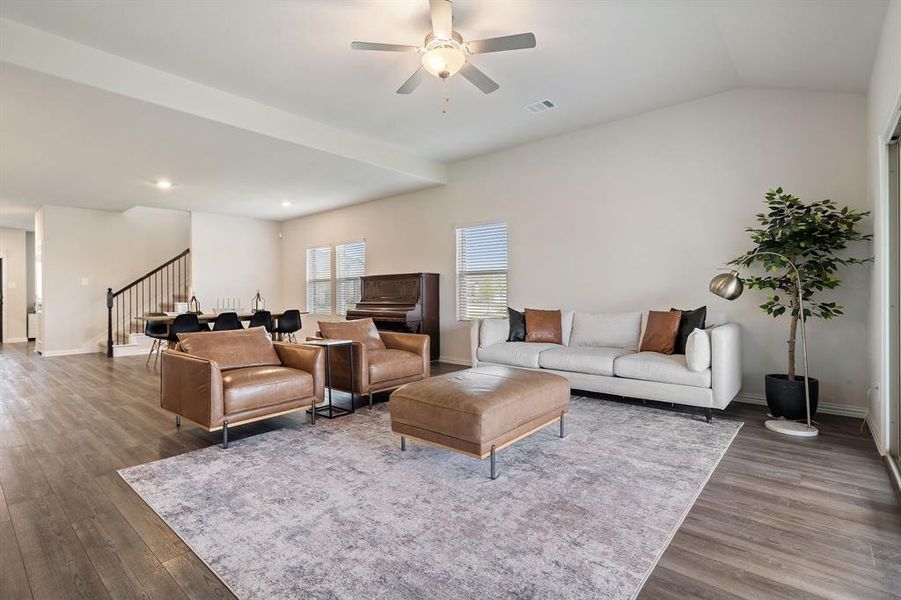 Furnished interior view inside a new home in Northstar, Haslet (Image 11).