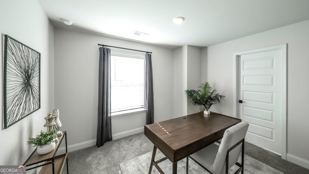 Furnished interior view inside a new home in Canterbury Villas, Carrollton (Image 12).