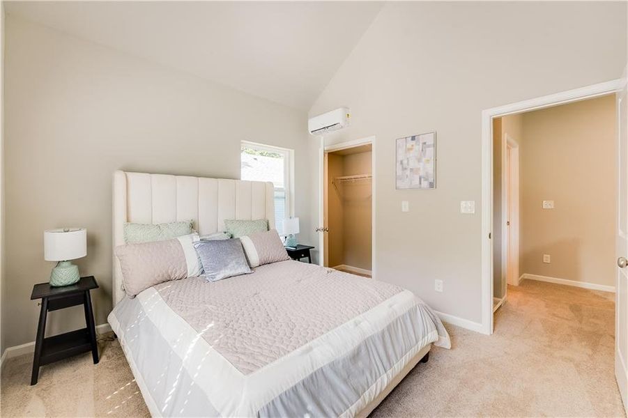 Furnished interior view inside a new home in , Atlanta (Image 7). Furnished interior view inside a new home in , Atlanta (Image 7).