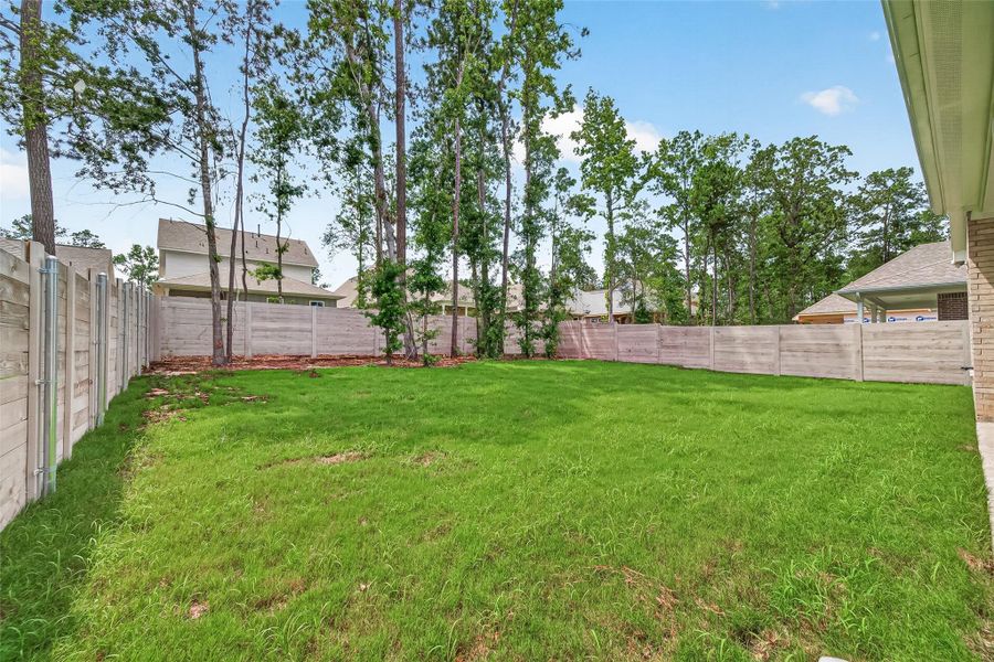 Exterior details and patio area of a home in Two Step Farm, Montgomery (Image 19).