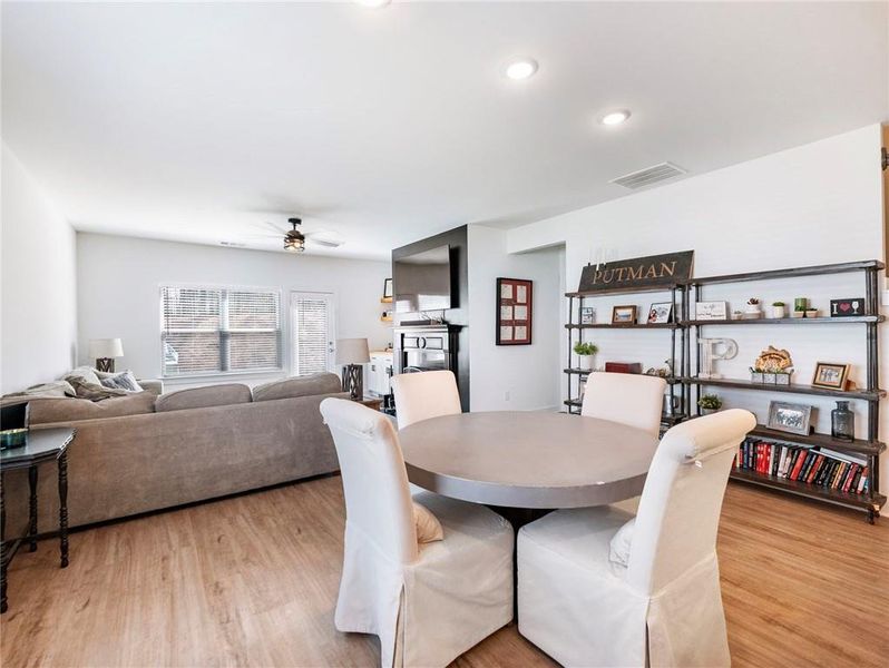 Furnished interior view inside a new home in Traditions of Braselton, Jefferson (Image 11). Furnished interior view inside a new home in Traditions of Braselton, Jefferson (Image 11).